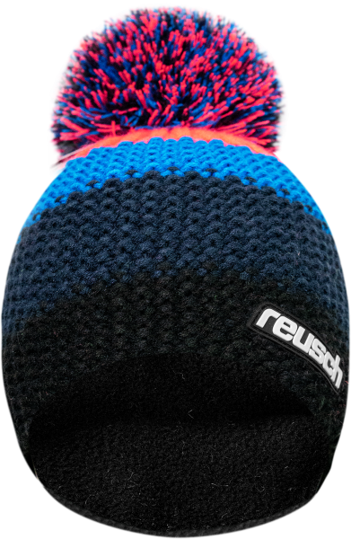 Reusch Enzo Beanie 6180010 7333 schwarz blau front